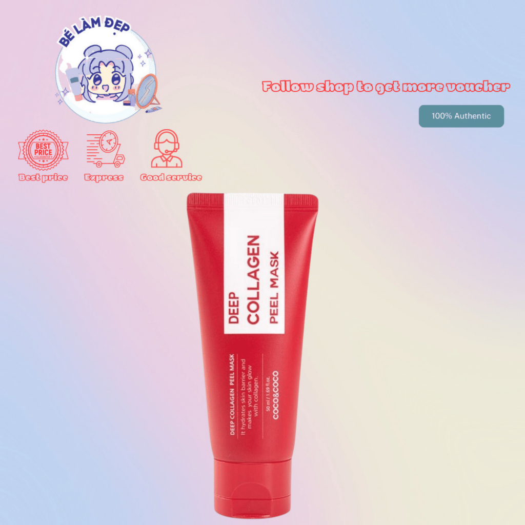 Peel Da Collagen Peel Mask Coco&Coco Hàn Quốc - 50ml