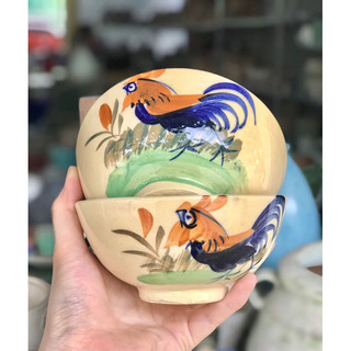 Chén gà ko chân Đinh size 12cm ảnh thật 100%