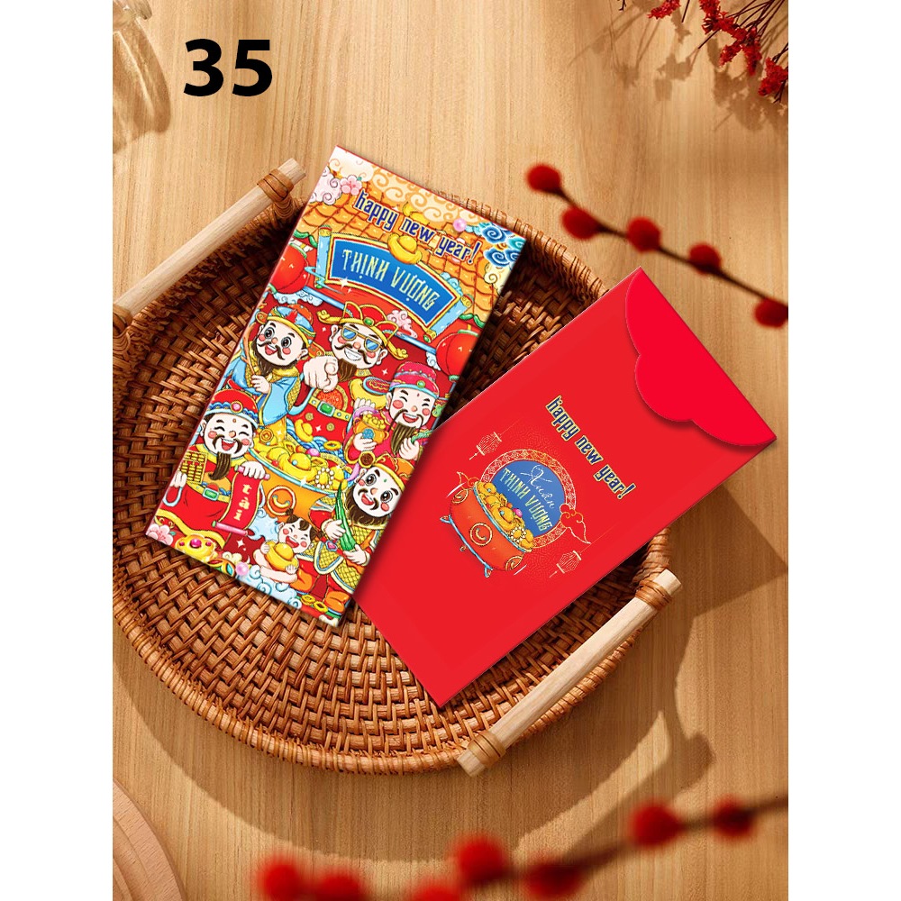 100 Bao Lì Xì Tết chọn mẫu từ