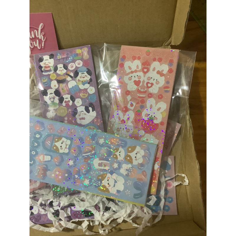 10 tấm sticker siu cutiiiii