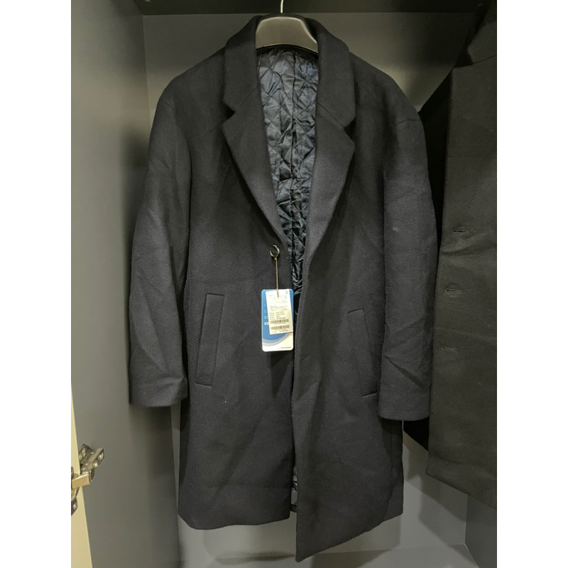 Áo khoác dạ nam dáng dài