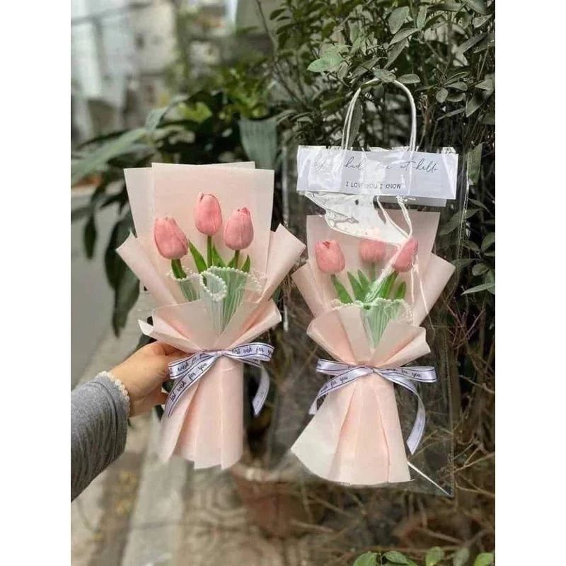 Bó Hoa tulip 3 bông