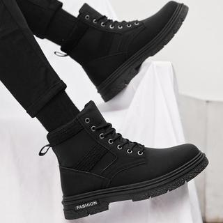 Giày Boot Nam Da Mờ Màu Đen GN428 - GN451 - GN394