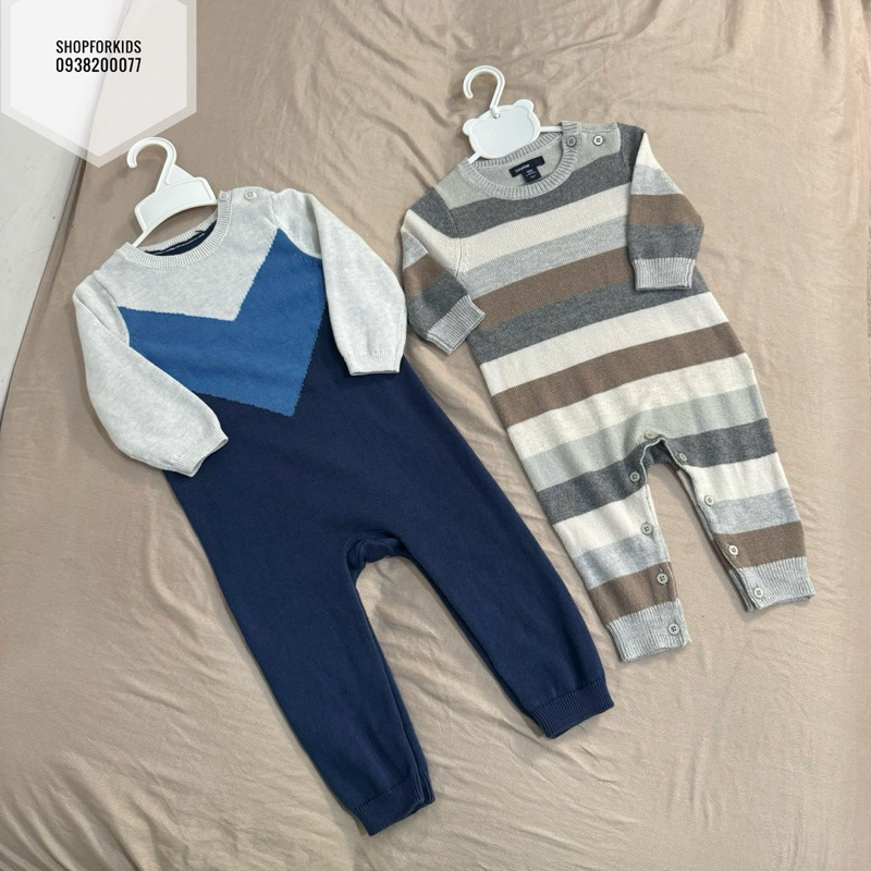 Body sleep len, yếm len bé trai bé gái