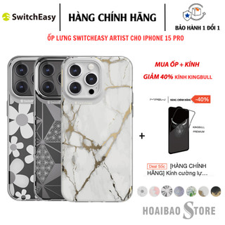 Ốp lưng switcheasy artist cho iphone 15 pro - 6.1 inch phong cách ấn tượng khó quên