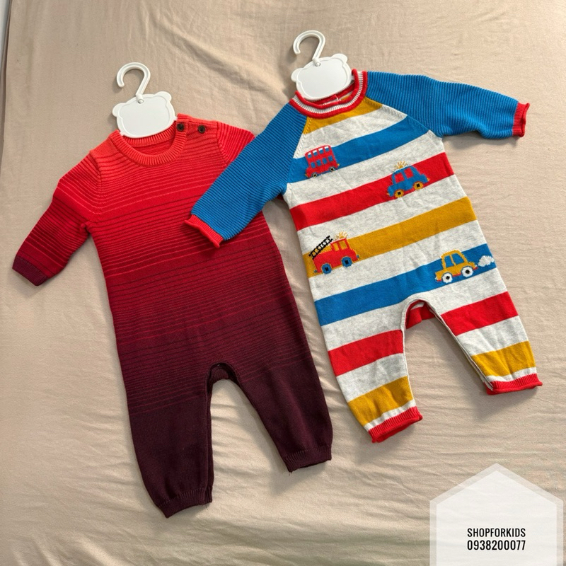 Body sleep len, yếm len cho bé