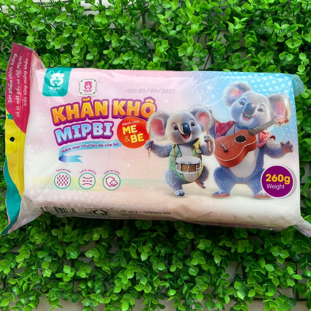 Khăn vải khô đa năng Mipbi 260g