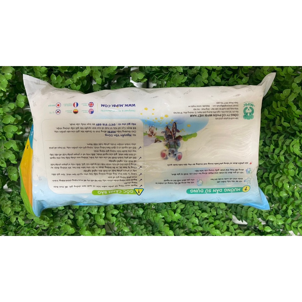 Khăn giấy khô đa Khăn khô Mipbi 200gr SIÊU MỀM an toàn cho trẻ sơ sinh 💖FRESHIP💖