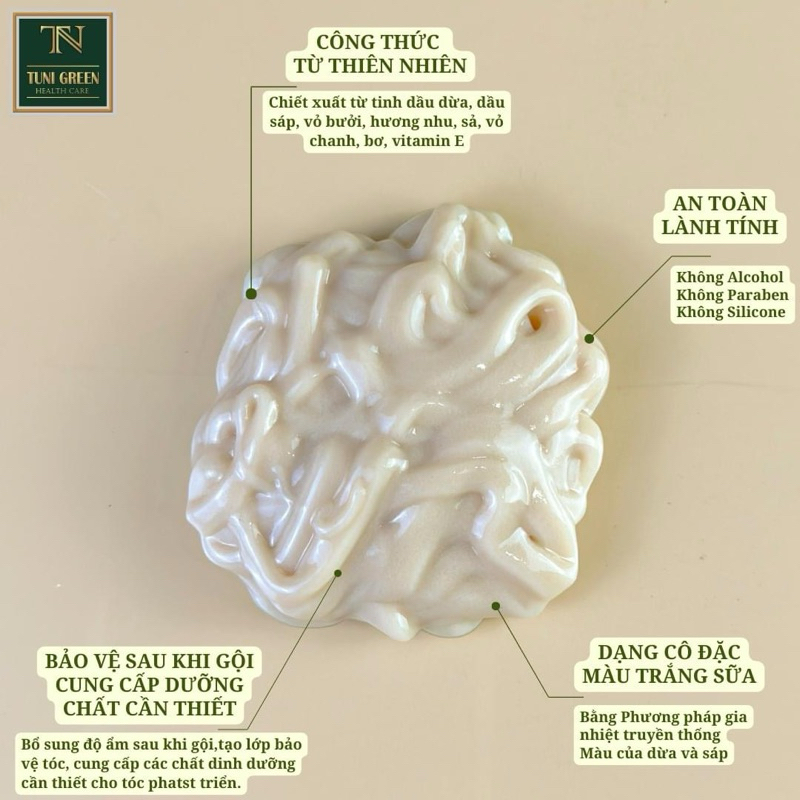 Combo Dầu Gội 250g, Dầu Xả 250g Tuni Green Phục Hồi Tóc Chuyên Sâu, Ngăn Ngừa Gàu, Nấm da đầu Dành Cho Mọi Loại Tóc