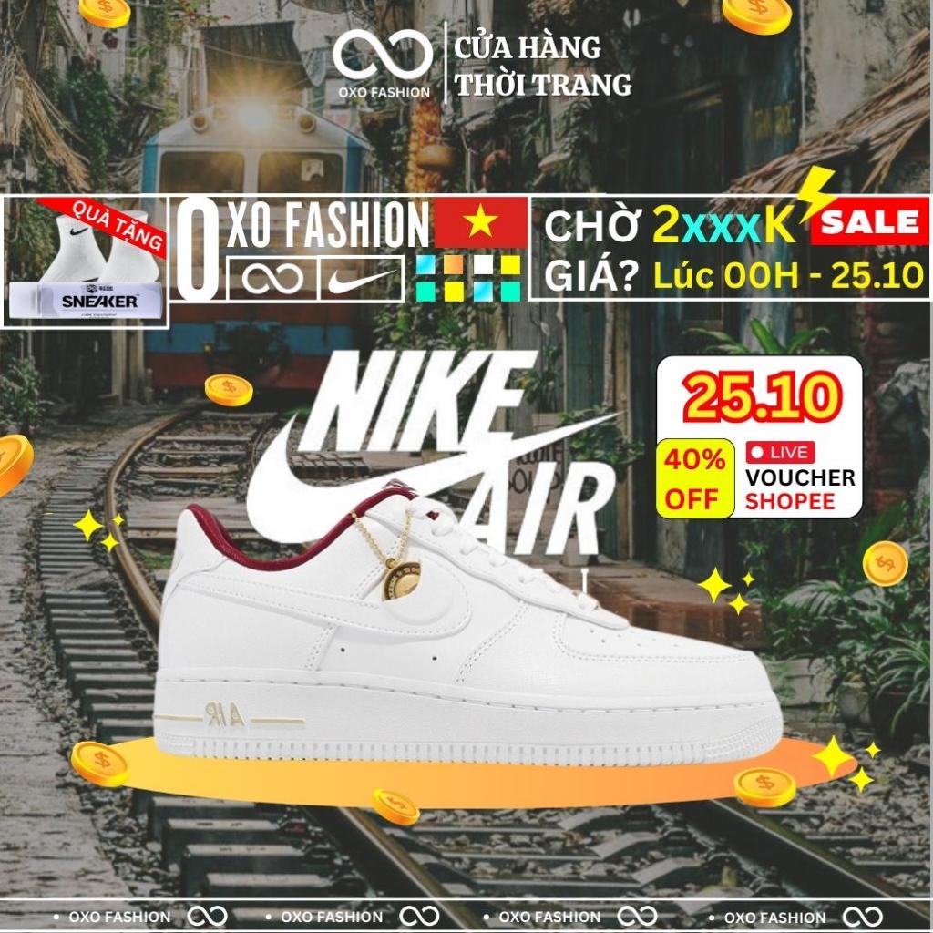 Giày air force 1 LOW JUST DO IT HANGTAG DV7584-100 chính hãng dành cho nam nữ, af1 hangtag real fullbox OXO FASHION