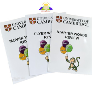 Vở luyện viết từ vựng Cambridge - Cambrigde Starter, Mover, Flyer Words Review