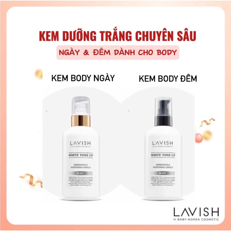 Kem Dưỡng Body Ngày & Đêm Lavish H Baby (Korea)