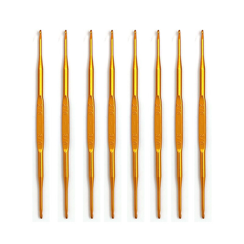 Kim móc 2 đầu cán vàng