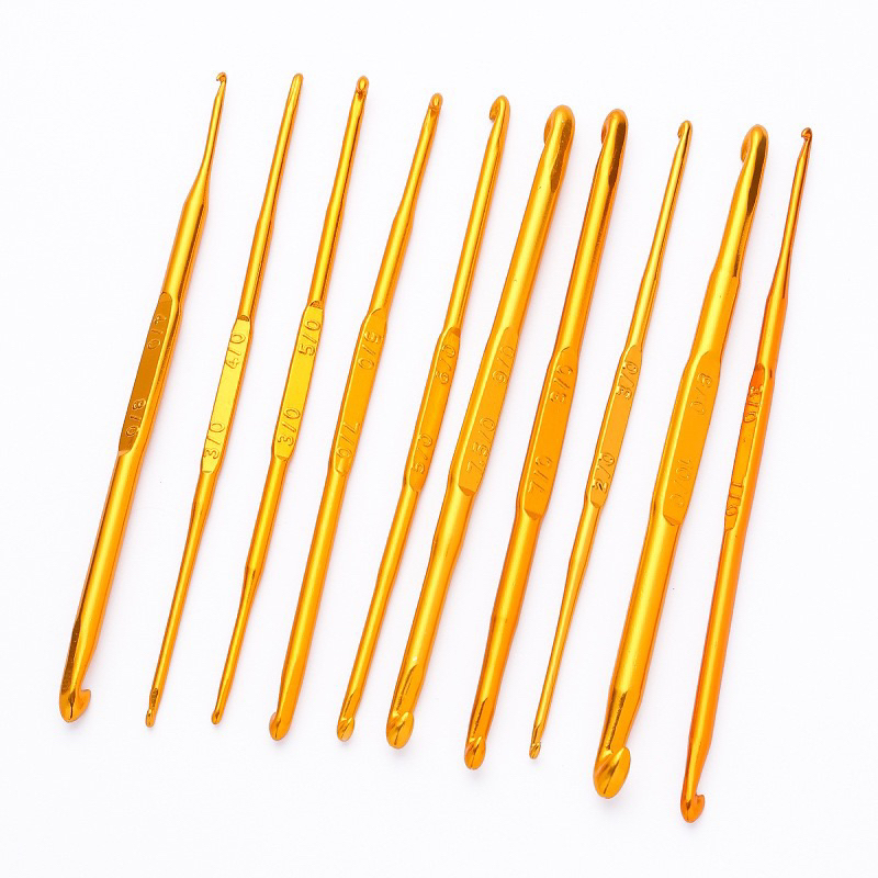 Kim móc 2 đầu cán vàng