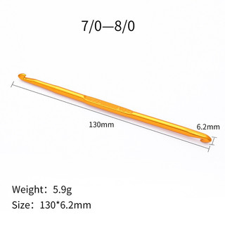 Kim móc 2 đầu cán vàng
