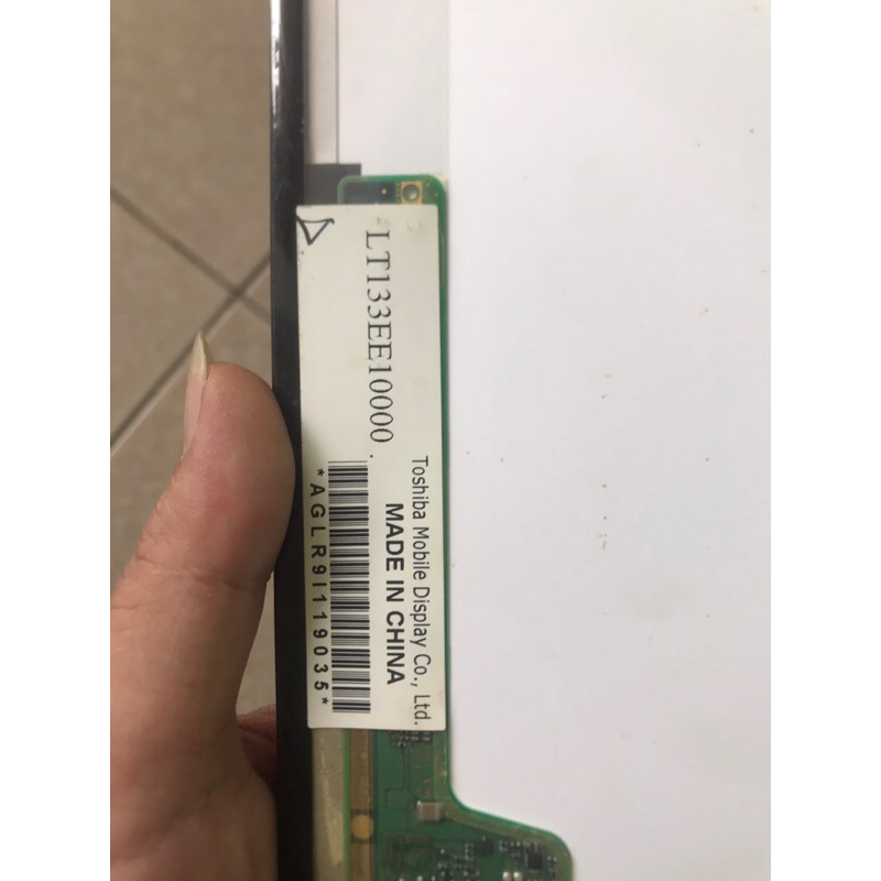 Màn laptop led dầy 13.3 inch 40 pin cáp phải