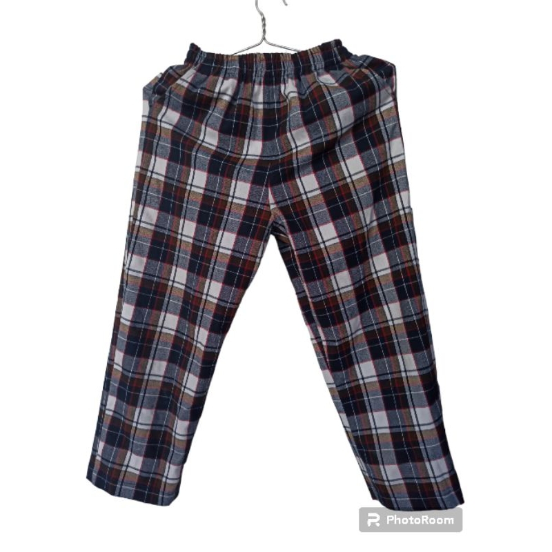 Quần dài sọc caro 2hand No Brand