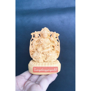 Tượng phật phổ hiền bồ tát 2 mặt cao 9 cm