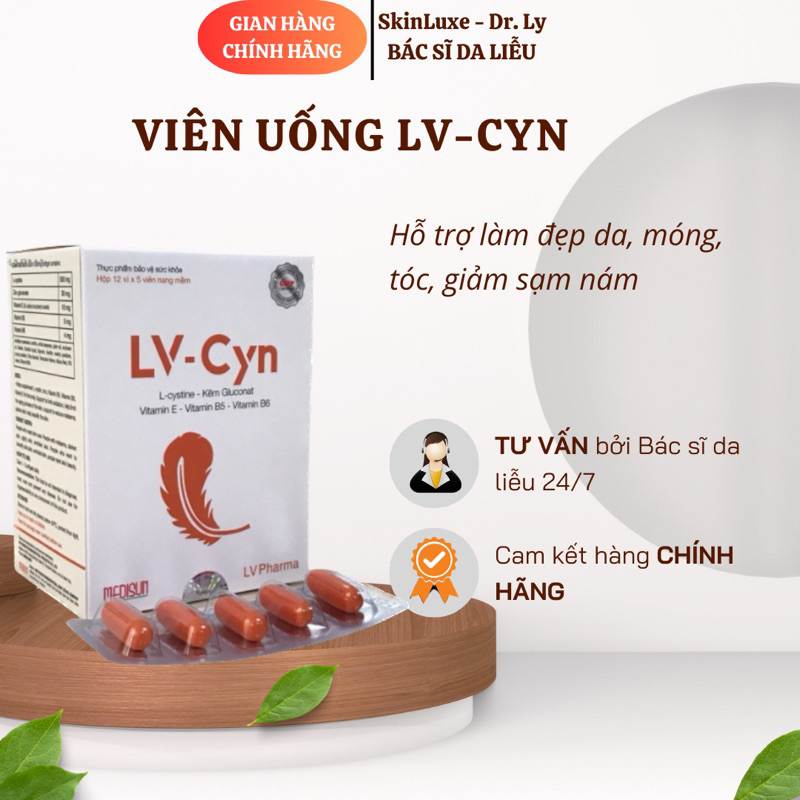 LV - CYN - Giải Pháp Cho Người Có Bệnh Lý Về Da, Móng, Tóc.