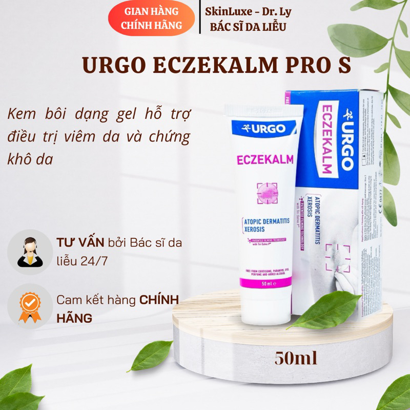 URGO ECZEKALM PRO S – Hỗ trợ điều trị viêm da và chứng khô da