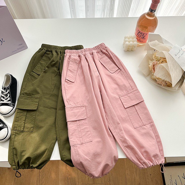 QUẦN JOGGER KAKI TÚI HỘP CHO BÉ