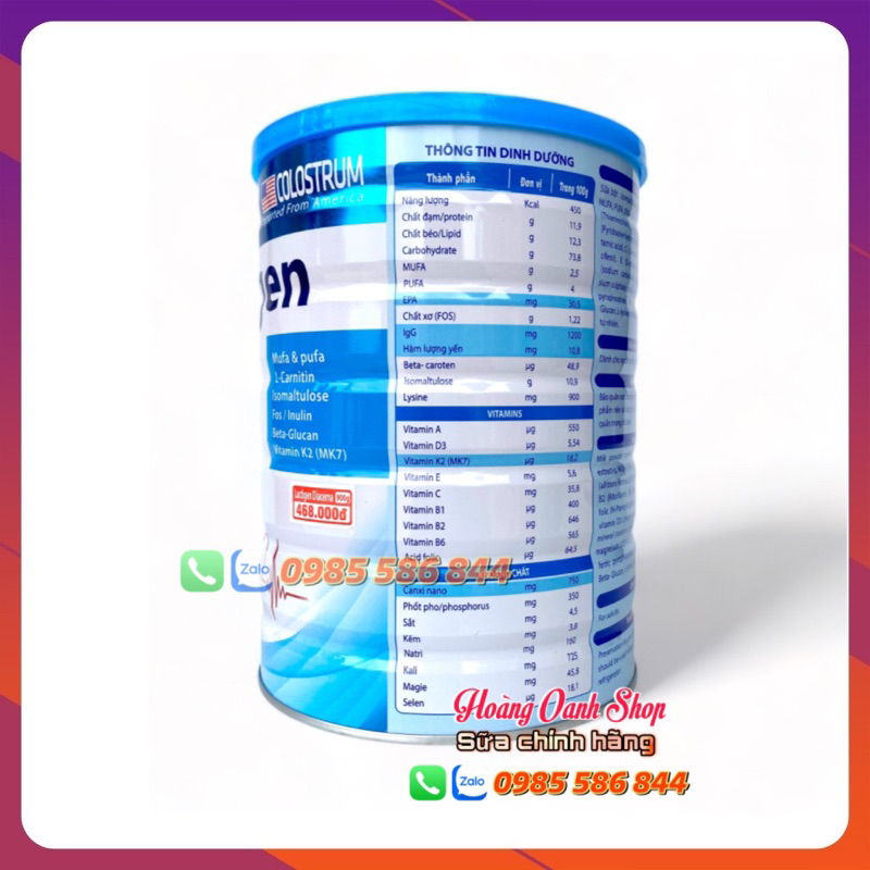 Sữa Lactigen Diacerna 900g - Dinh dưỡng dành cho người tiểu đường