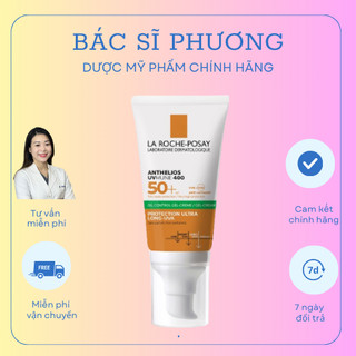 Kem Chống Nắng Cho Da Dầu La Roche-Posay Anti-Shine Anthelios XL Non-Perfumed Dry Touch Gel Cream  SPF50