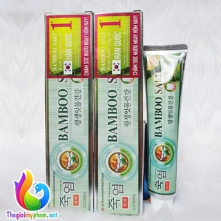 Combo 2 Kem Đánh Răng Muối Tre Chăm Sóc Nướu Số 1 Hàn Quốc 140g