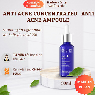 Serum giảm mụn giảm thâm mụn salicylic acid bandi anti acne concentrated anti acne ampoule 30ml