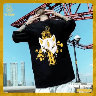 Áo phông cotton 100% cho Nam/ Nữ Urban Kitsune 2: Hypnosis by The Runaway