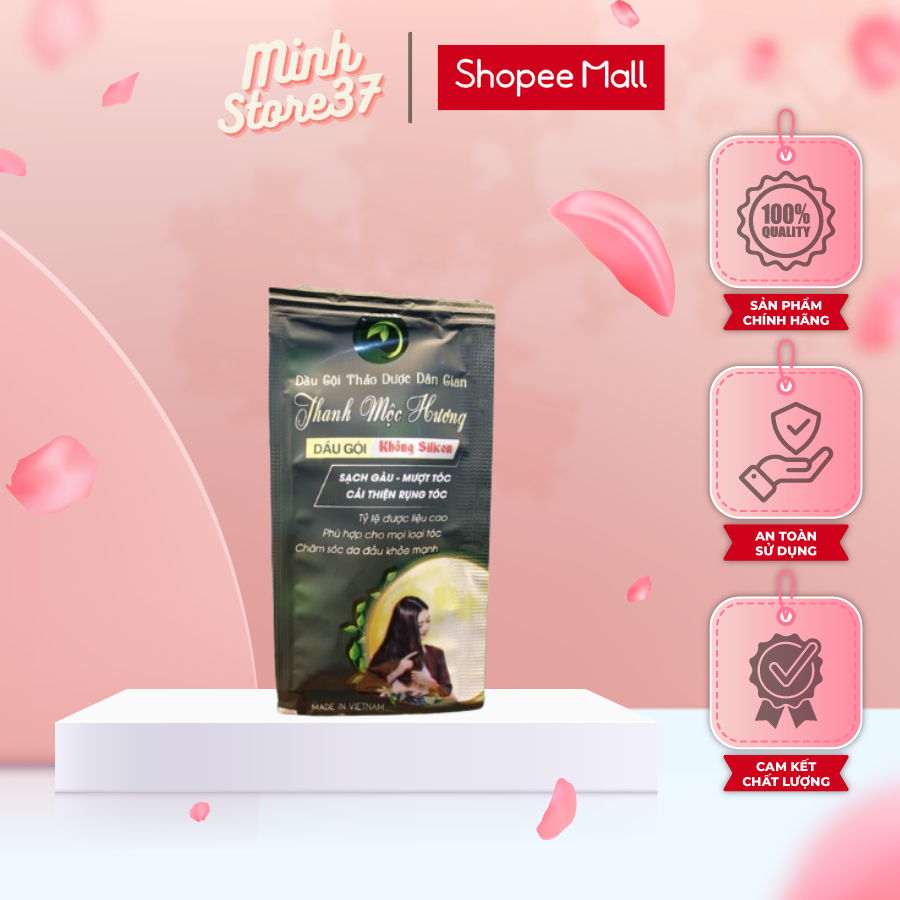 Gói Dầu Gội Thanh Mộc Hương 7.8ml Ngăn Rụng Tóc Kích Thích Mọc Tóc
