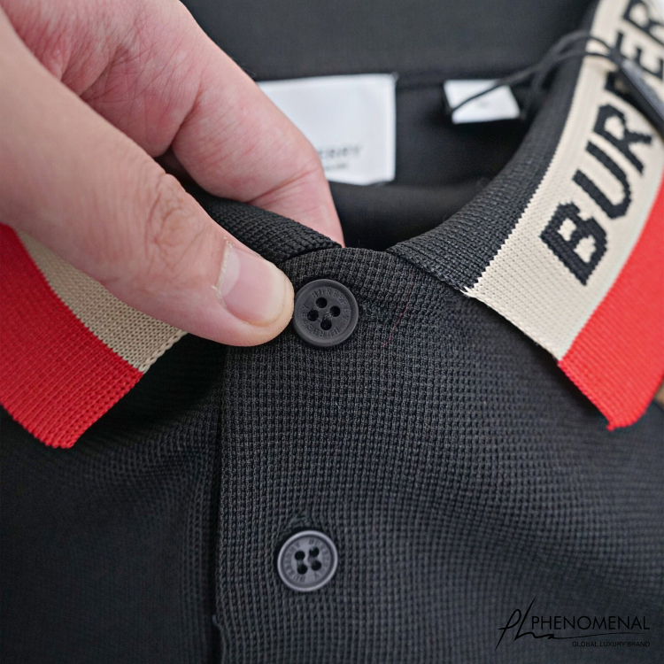 Áo Polo BBR Contrast Collar Viền Cổ Sọc Màu loại Best - Chất Cotton Cá Sấu cao cấp dày nặng trên 300gram