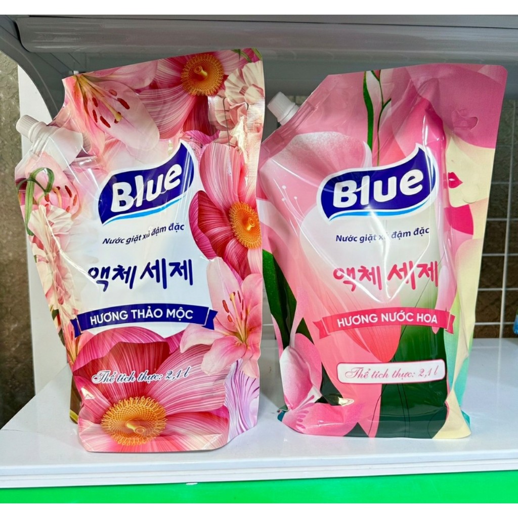 Combo 3 nước giặt blue hàn quốc x 2kg