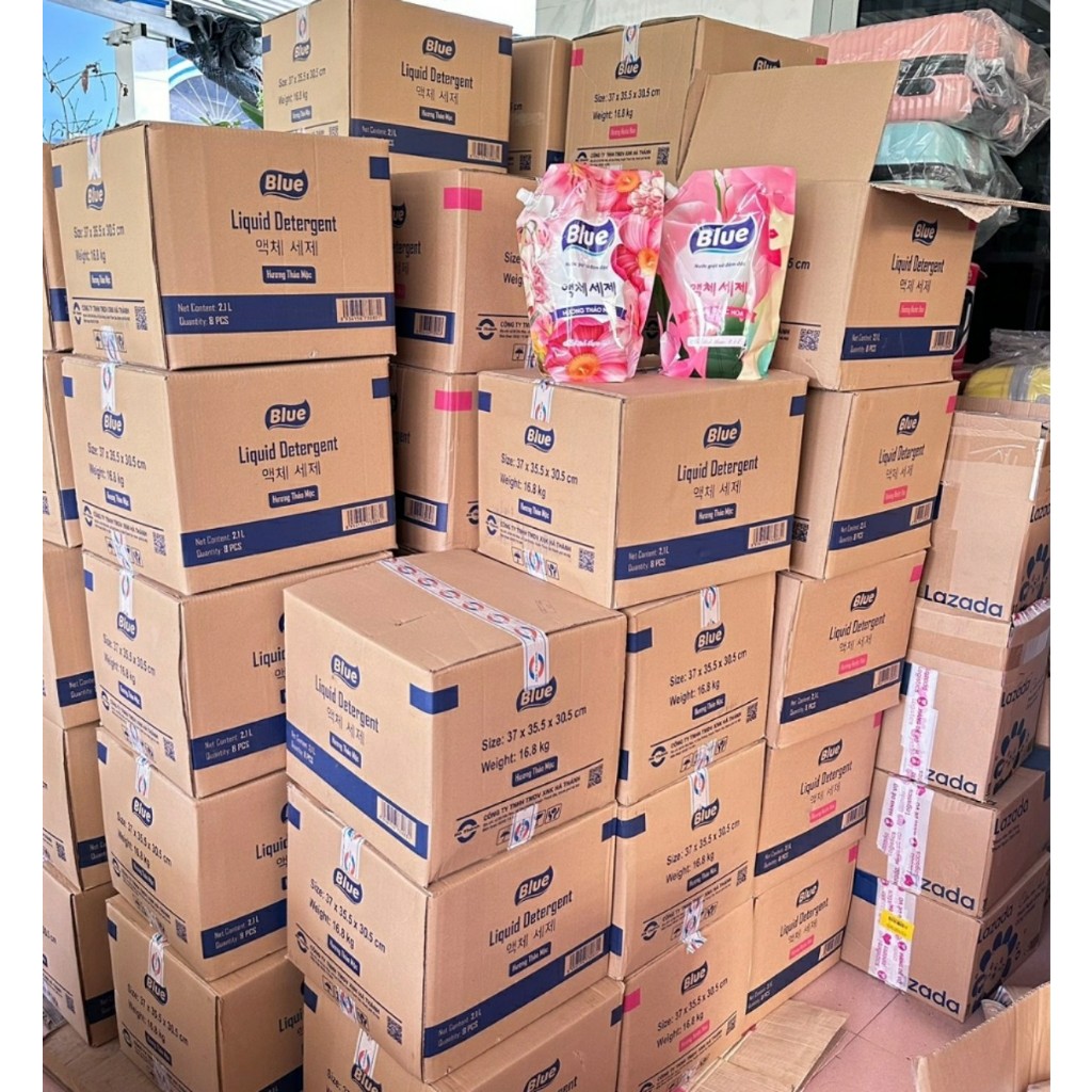 Combo 3 nước giặt blue hàn quốc x 2kg