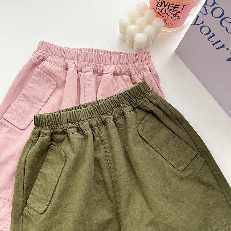 QUẦN JOGGER KAKI TÚI HỘP CHO BÉ