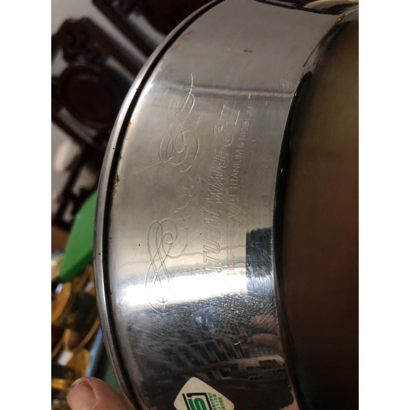 Chảo tay nơ inox 18-10