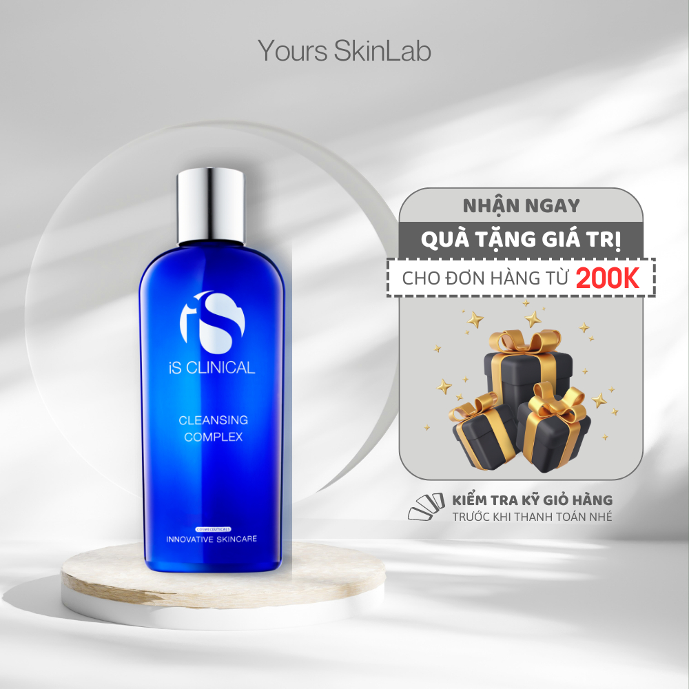 Sửa rửa mặt làm sạch sâu iS CLINICAL CLEANSING COMPLEX 180ml/480ml