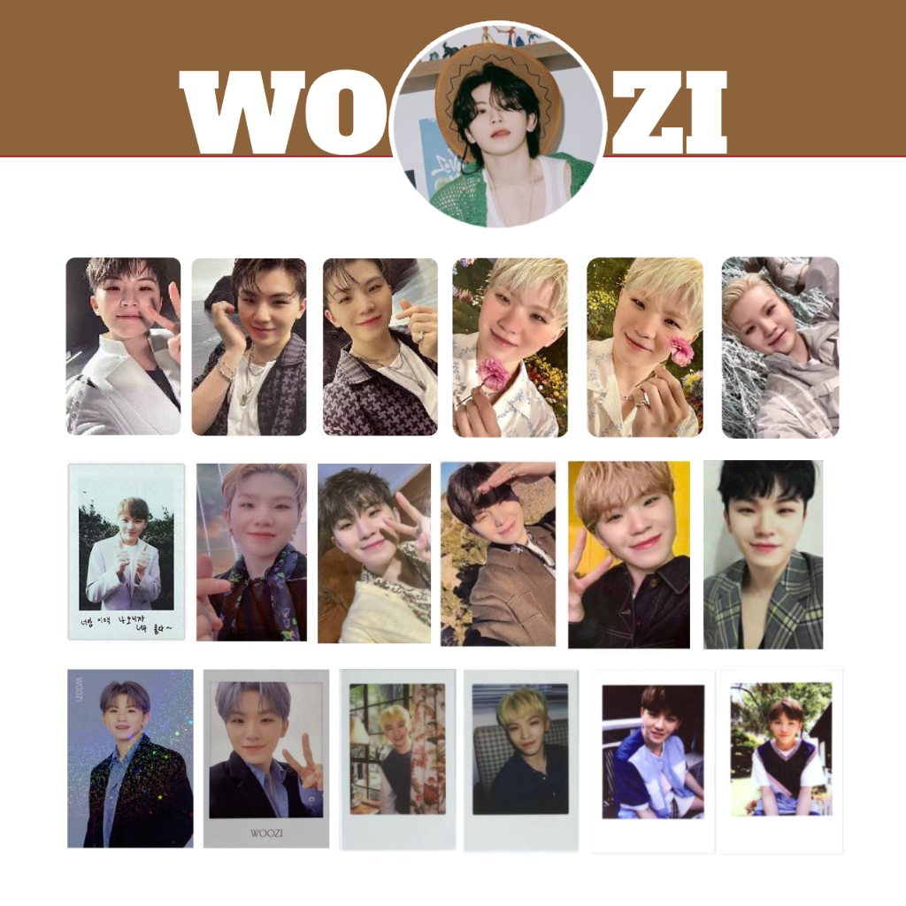 Thẻ ảnh Hiếu thứ 7 Woozi SEVENTEEN