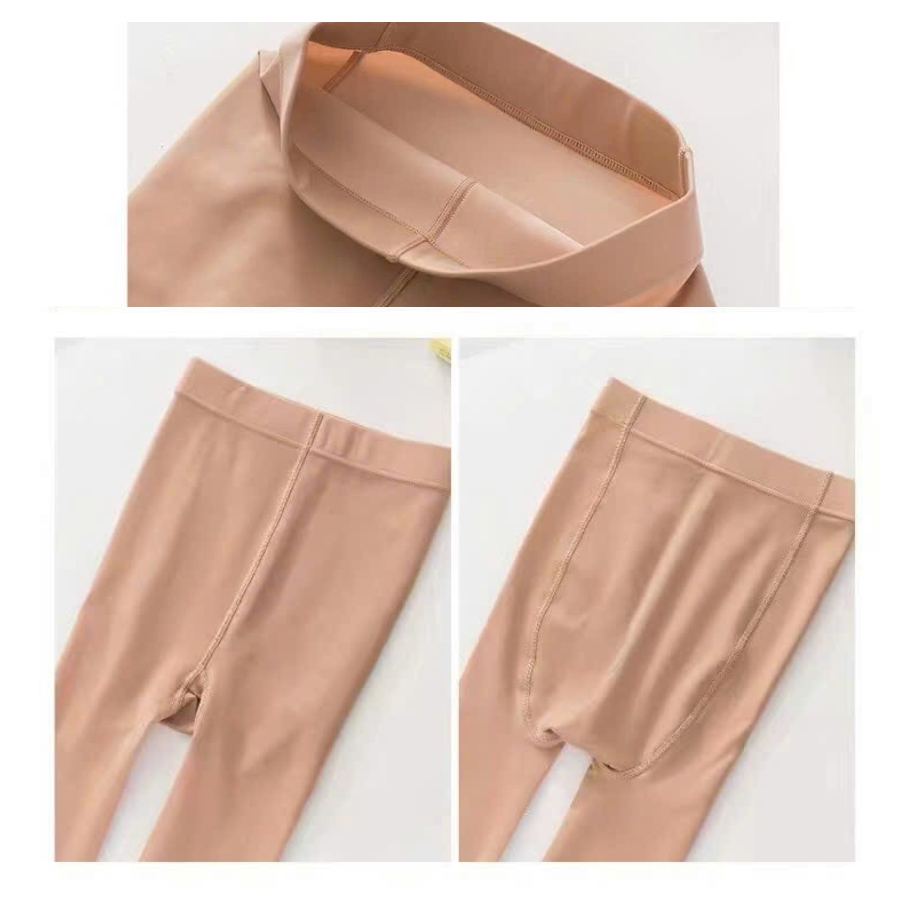 Quần tất 3D màu da thật chân siêu xịn sò chống nắng tránh rét che khuyết điểm