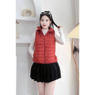 Áo phao gile hàng đẹp - áo phao cộc tay - phao nữ