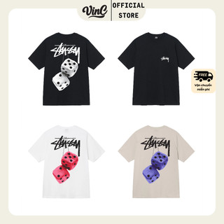 Áo thun stussy fuzzy dice unisex - có sẵn