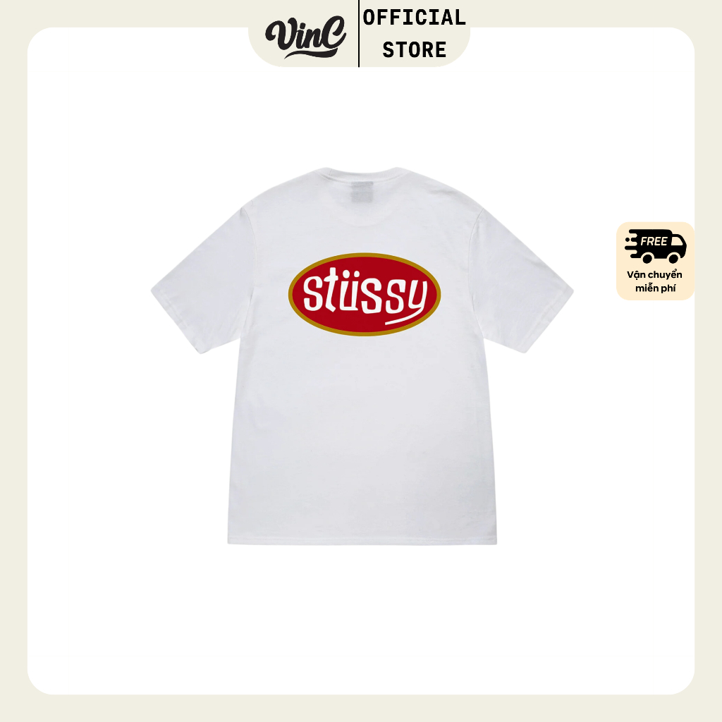 Áo thun Stussy Pitstop unisex - CÓ SẴN