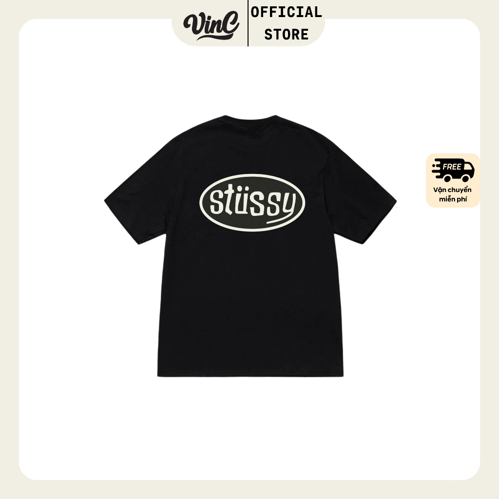 Áo thun Stussy Pitstop unisex - CÓ SẴN