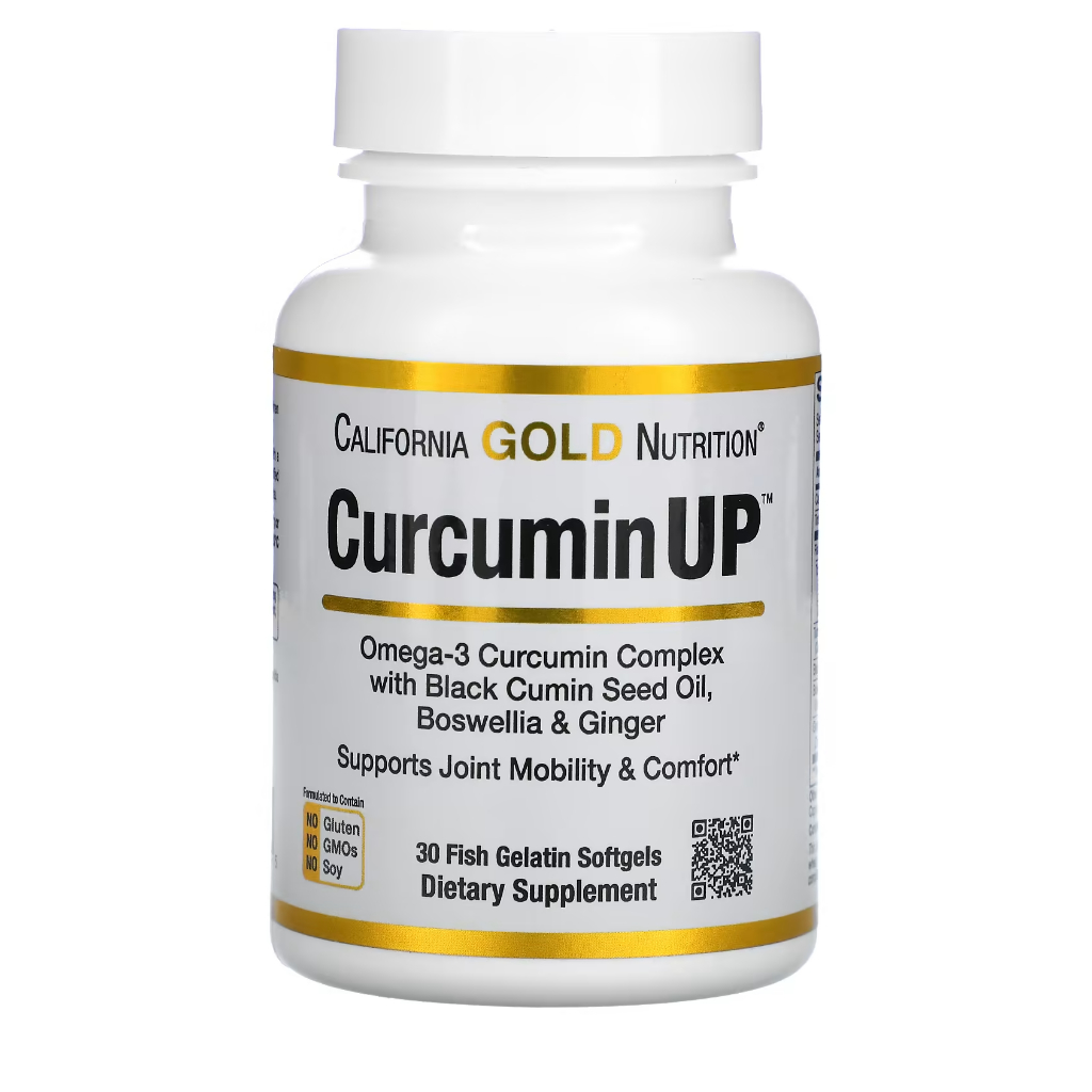 California Gold Nutrition, Curcumin UP, 90 Fish Gelatin Softgels. Chiết xuất tinh nghệ với công nghệ Longvida mới nhất