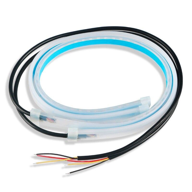 Dây đèn led nháy audi cho oto xe máy hiệu ứng 2 chế độ nháy đuổi