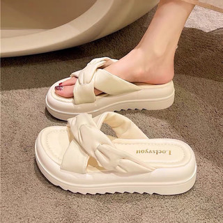 Dép quai chéo su mẫu mới đế 4p