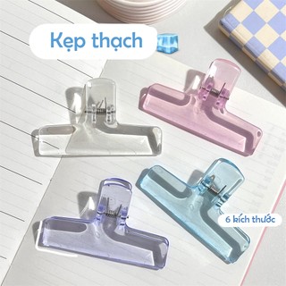 Kẹp Giấy Paper Clip Trong Suốt Kẹp Hồ Sơ Tài Liệu Đa Năng