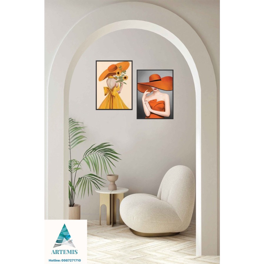 Tranh Phông Nền 3D LiveStream chụp ảnh tone màu nhẹ nhàng