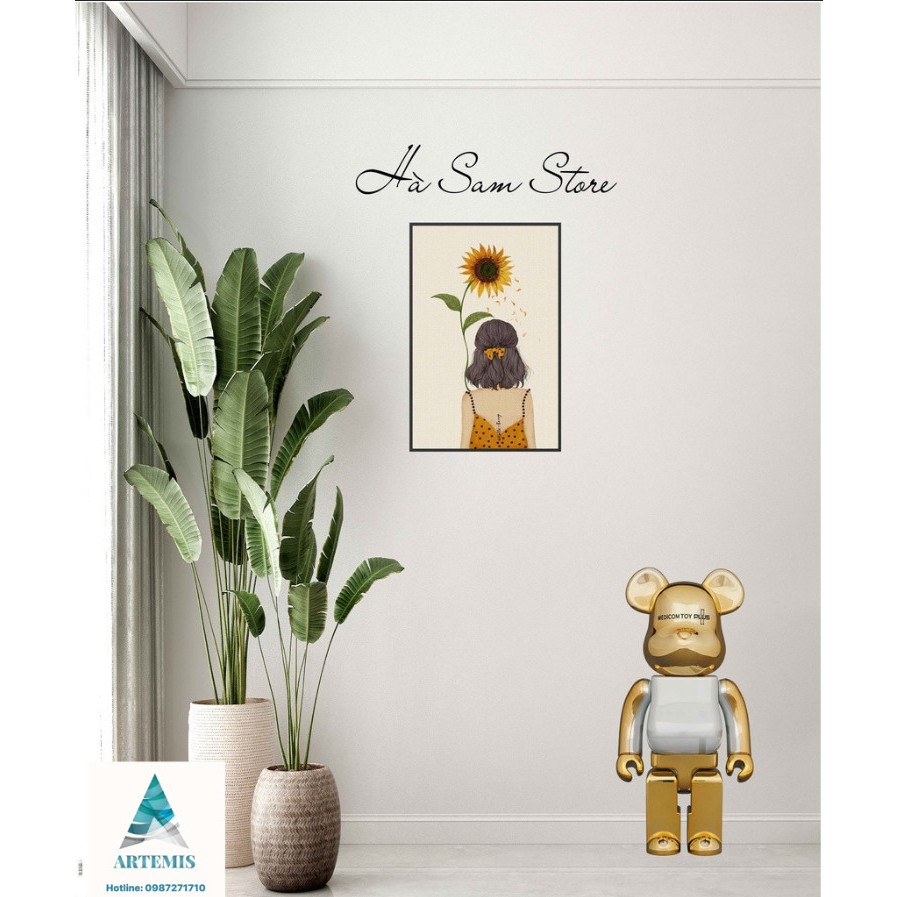 Tranh Phông Nền 3D LiveStream chụp ảnh tone màu nhẹ nhàng