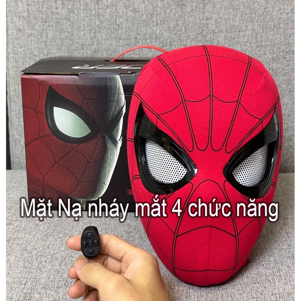 (Hàng có sẵn ) Mặt Nạ Spider Man nháy mắt - Spider Man Mask
